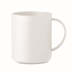 Essential plastic coffee cup, for promotions, 300 ml white colour