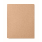 Eco kitchen apron with neck strap and pockets, 340 g/m2 beige colour sixth view