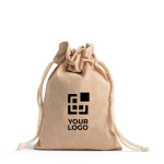 Eco-friendly gift bag made from recycled cotton, 140g/m2 main view