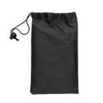 Fitness resistance tube with personalised pouch black colour