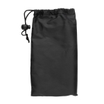 Promotional tension rope in presentation pouch black colour