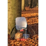 Durable promotional cooler bag, holds up to 20 cans, 17 L black colour