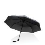 Foldable recycled plastic umbrella in bright colours, Ø95 cm black colour