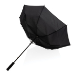 Ultra-strong stormproof umbrella with EVA handle, Ø103 cm black colour third view