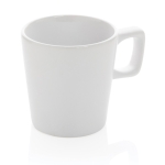Ceramic mug with matte exterior and glossy interior, 300 ml white colour