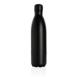 Large steel bottle with thermal function, 750 ml black colour second view