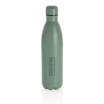 Large steel bottle with thermal function, 750 ml green colour