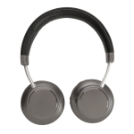 High-quality sound headphones with cushioned earpads grey colour