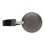 High-quality sound headphones with cushioned earpads grey colour