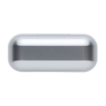 Premium in-ear headphones with two-tone case white colour