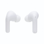 Premium in-ear headphones with two-tone case white colour
