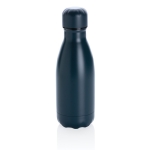 Mini stainless steel thermal bottle, 260 ml dark blue colour