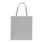 Sustainable recycled cotton merch bag, 145 g/m² grey colour