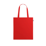 Recycled shopping bag made of rPET with long handles