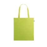 Recycled shopping bag made of rPET with long handles