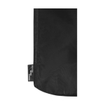 Blanket for outdoor and indoor use, polar with RPET cover light blue colour close-up view 2