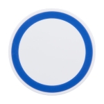 Round wireless charging base with a touch of colour royal blue colour