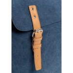 High-quality canvas backpack for 15.6” laptops, Casual blue colour
