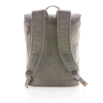 High-quality canvas backpack for 15.6” laptops, Casual grey colour
