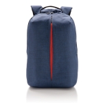 Dual-use sports and office backpack with 15” laptop pocket blue colour