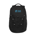 Polyester backpack with several pockets, 15.6’’