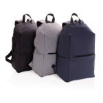 Minimalist modern backpack for 15.6” laptop black colour
