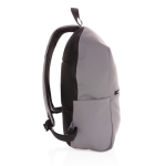 Minimalist modern backpack for 15.6” laptop grey colour