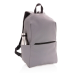 Minimalist modern backpack for 15.6” laptop grey colour