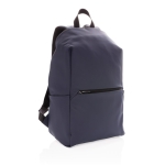Minimalist modern backpack for 15.6” laptop navy-blue colour
