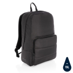Eco laptop backpack with marker, 15.6”, AWARE™ black colour