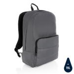 Eco laptop backpack with marker, 15.6”, AWARE™ grey colour