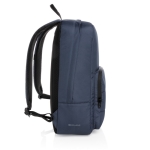 Eco laptop backpack with marker, 15.6”, AWARE™ navy-blue colour