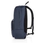 Eco laptop backpack with marker, 15.6”, AWARE™ navy-blue colour