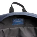 Eco laptop backpack with marker, 15.6”, AWARE™ navy-blue colour