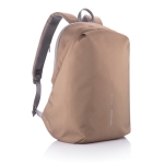 Anti-theft laptop backpack with RFID pockets, 15.6” brown colour