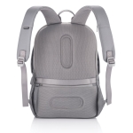 Anti-theft laptop backpack with RFID pockets, 15.6” grey colour