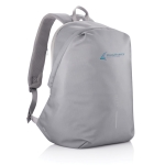 Anti-theft laptop backpack with RFID pockets, 15.6” grey colour