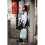 Anti-theft laptop backpack with RFID pockets, 15.6” mint green colour ambient view 4