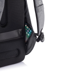 Recycled anti-theft backpack for 15.6” laptop grey colour