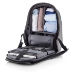 Recycled anti-theft backpack for 15.6” laptop grey colour