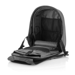 Recycled anti-theft backpack for 15.6” laptop grey colour