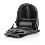 Recycled anti-theft backpack for 15.6” laptop grey colour