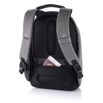 Recycled anti-theft backpack for 15.6” laptop grey colour