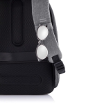 Recycled anti-theft backpack for 15.6” laptop grey colour