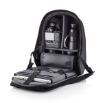 Large anti-theft laptop backpack for employees, 17” black colour