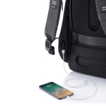 Large anti-theft laptop backpack for employees, 17” black colour