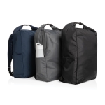 Recycled roll-top backpack with AWARE™ dark grey colour