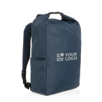 Recycled roll-top backpack with AWARE™