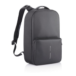Work and gym backpack with RFID and anti-theft protection black colour