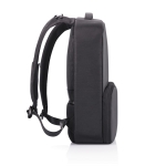 Work and gym backpack with RFID and anti-theft protection black colour